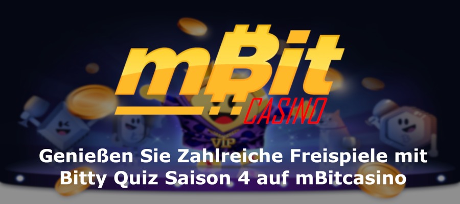 Genießen Sie Zahlreiche Freispiele mit Bitty Quiz Saison 4 auf mBitcasino